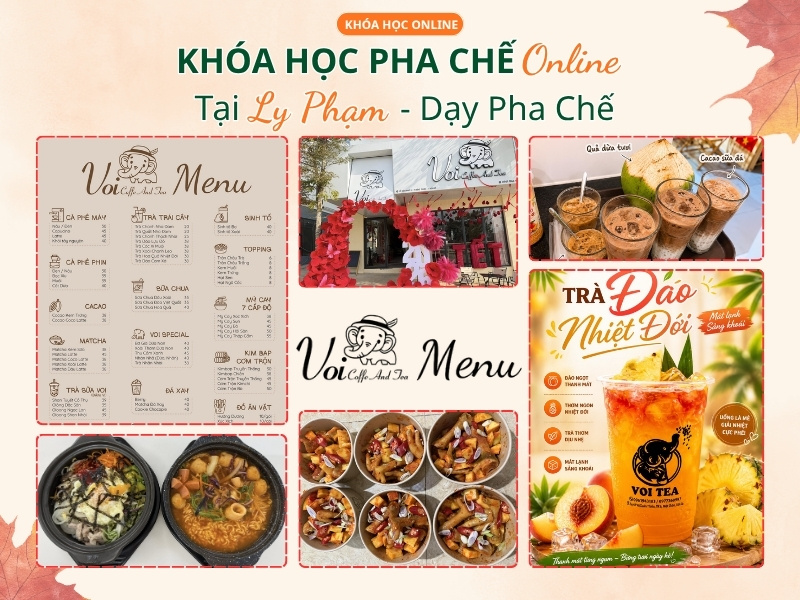 Thành quả từ học viên Ly Phạm – Đã hoàn thành khóa online và mở quán thành công
