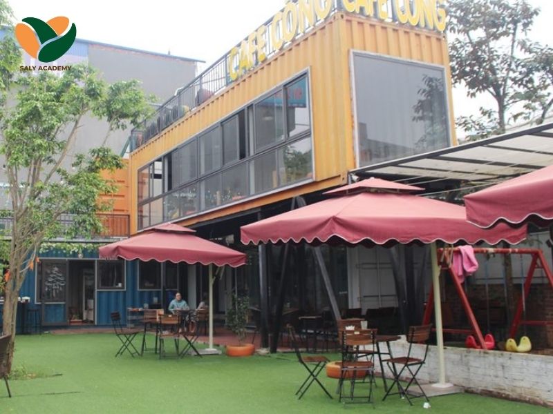 Thiết kế không gian là yếu tố quan trọng tạo nên sự khác biệt cho mô hình cafe kết hợp rửa xe