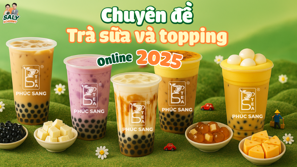 Khóa học Trà sữa và Toping tại Ly Phạm - Dạy Pha Chế
