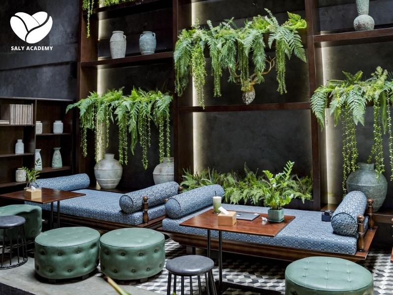 An's Garden Coffee với không gian xanh và ánh sáng tự nhiên, tạo môi trường thư giãn lý tưởng cho khách hàng An's Garden Coffee với không gian xanh và ánh sáng tự nhiên, tạo môi trường thư giãn lý tưởng cho khách hàng