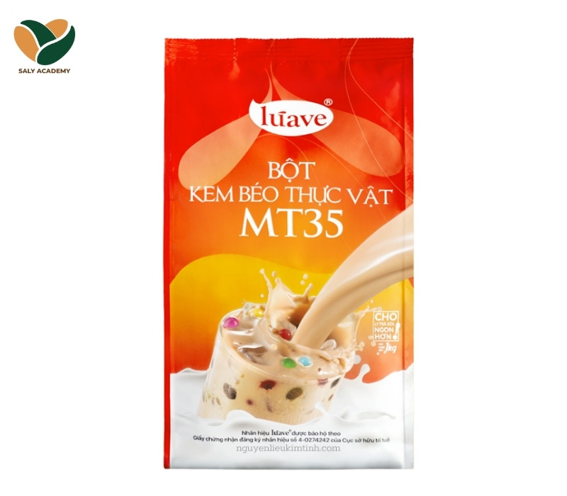 Bột béo nấu trà sữa Lúave MT35 Bột béo nấu trà sữa Lúave MT35