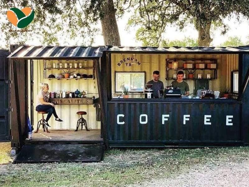 Quán cafe container 1 tầng là lựa chọn lý tưởng cho người mới bắt đầu khởi nghiệp Quán cafe container 1 tầng là lựa chọn lý tưởng cho người mới bắt đầu khởi nghiệp