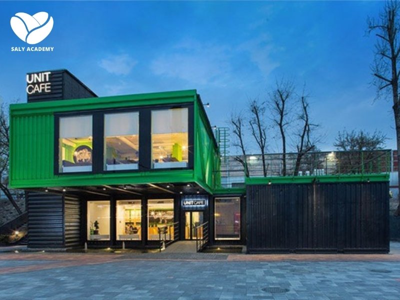 Mô hình cafe container dễ triển khai và tiết kiệm chi phí xây dựng