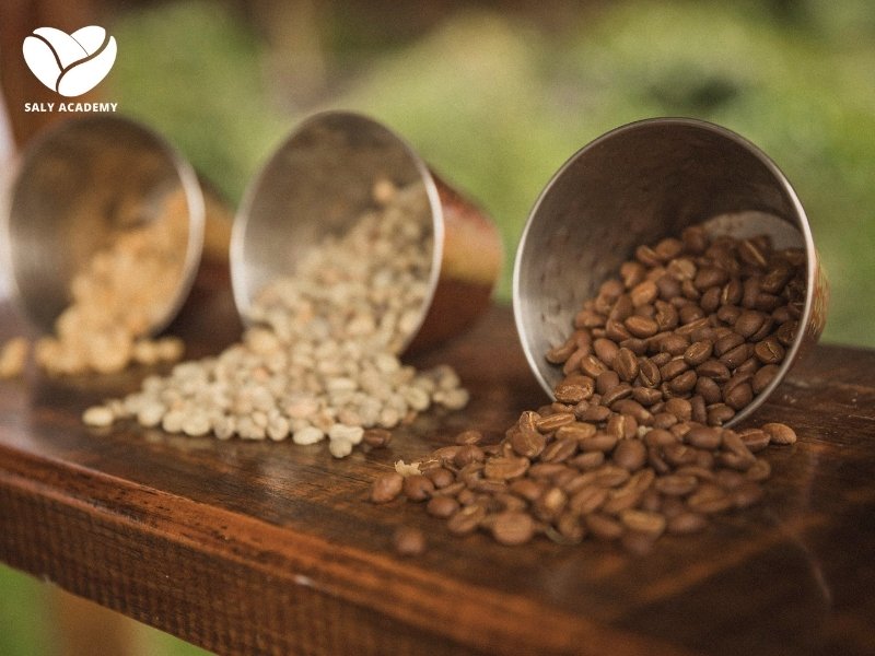 Cafe nguyên chất không có các phẩm màu nhân tạo, chất tạo mùi công nghiệp hay chất làm đặc Cafe nguyên chất không có các phẩm màu nhân tạo, chất tạo mùi công nghiệp hay chất làm đặc