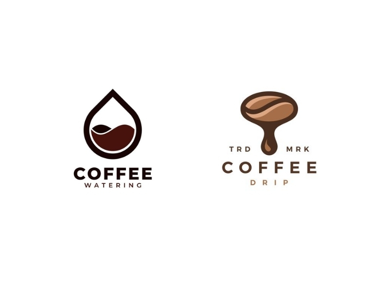 Logo giọt cafe với biểu tượng nhỏ, hiệu quả lớn Logo giọt cafe với biểu tượng nhỏ, hiệu quả lớn