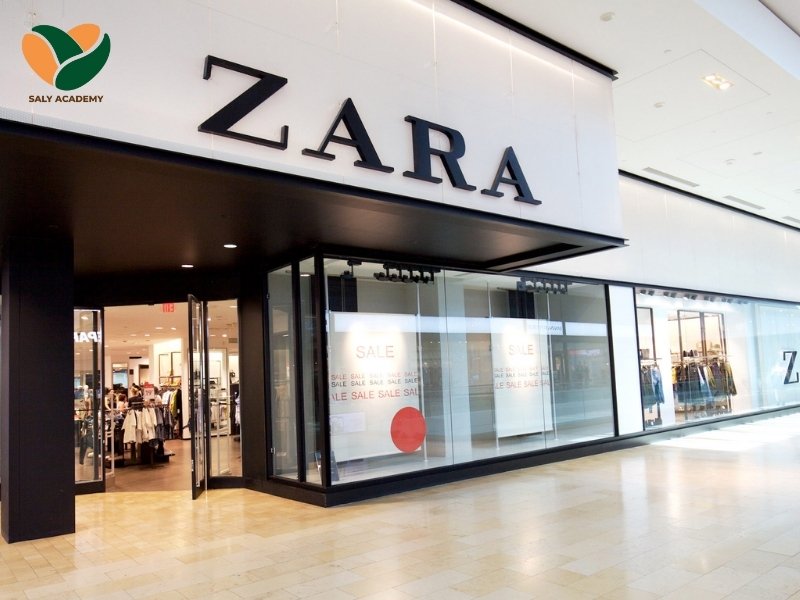 Logo chữ của thương hiệu Zara Logo chữ của thương hiệu Zara
