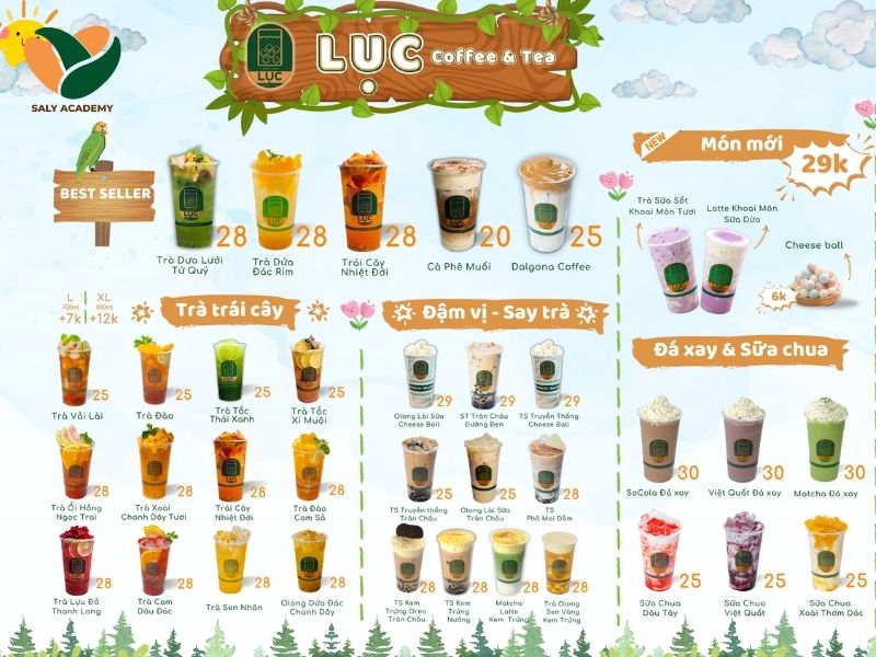 Menu đồ uống là yếu tố cốt lõi quyết định đến doanh thu, bản sắc và thế mạnh cho quán cafe của bạn Menu đồ uống là yếu tố cốt lõi quyết định đến doanh thu, bản sắc và thế mạnh cho quán cafe của bạn