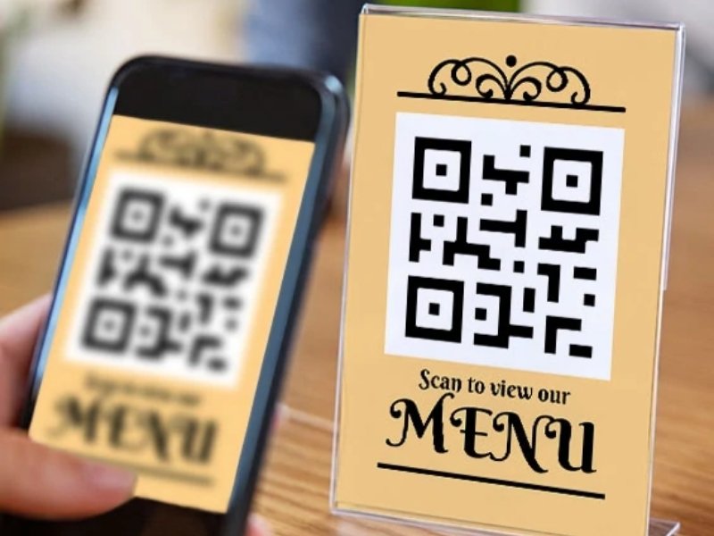 Menu QR code