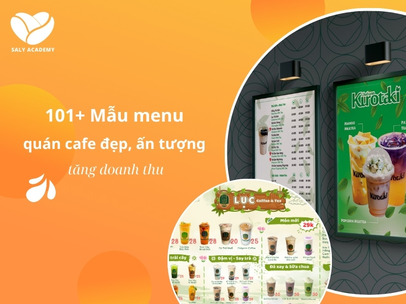 101+ Mẫu menu quán cafe đẹp, ấn tượng giúp tăng doanh thu