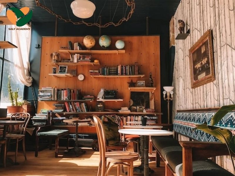 Phong cách quán cafe cổ điển kết hợp hiện đại