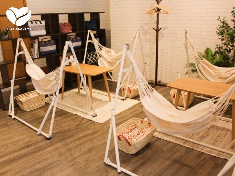 Không gian quán cafe võng cần phải tạo cảm giác thoải mái, thư giãn cho khách hàng Không gian quán cafe võng cần phải tạo cảm giác thoải mái, thư giãn cho khách hàng