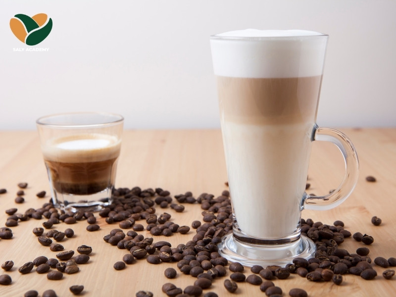 Macchiato được ứng dụng rộng rãi trong các món cà phê, trà sữa và trà trái cây Macchiato được ứng dụng rộng rãi trong các món cà phê, trà sữa và trà trái cây