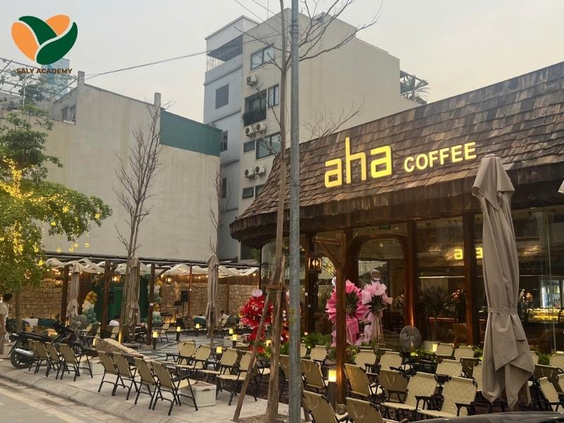 Aha Cafe có 76 cửa hàng, chủ yếu tại Hà Nội, TP.HCM và một số tỉnh thành khác Aha Cafe có 76 cửa hàng, chủ yếu tại Hà Nội, TP.HCM và một số tỉnh thành khác