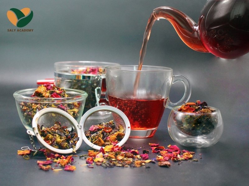 Trà thảo mộc có tác dụng thư giãn, hỗ trợ hệ tiêu hóa và tăng cường sức đề kháng Trà thảo mộc có tác dụng thư giãn, hỗ trợ hệ tiêu hóa và tăng cường sức đề kháng