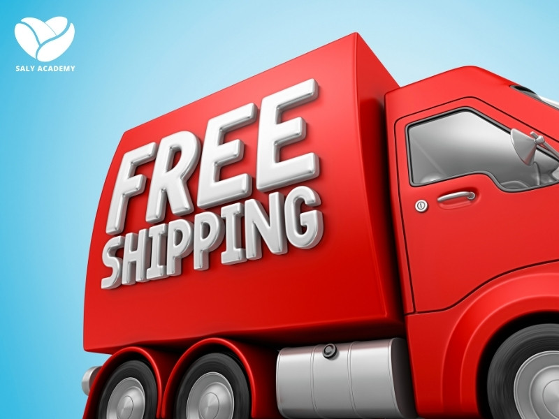 Free ship chỉ việc khách hàng không phải trả thêm phí giao hàng khi mua sắm trực tuyến