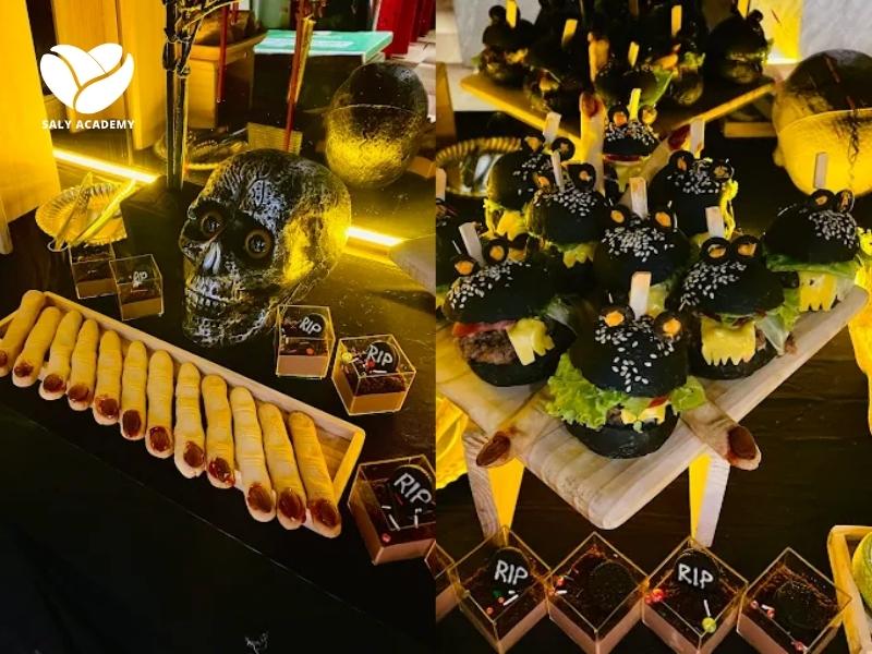 Trang trí tea break theo chủ đề hoặc màu sắc đặc trưng của sự kiện là cách hiệu quả để tạo điểm nhấn Trang trí tea break theo chủ đề hoặc màu sắc đặc trưng của sự kiện là cách hiệu quả để tạo điểm nhấn
