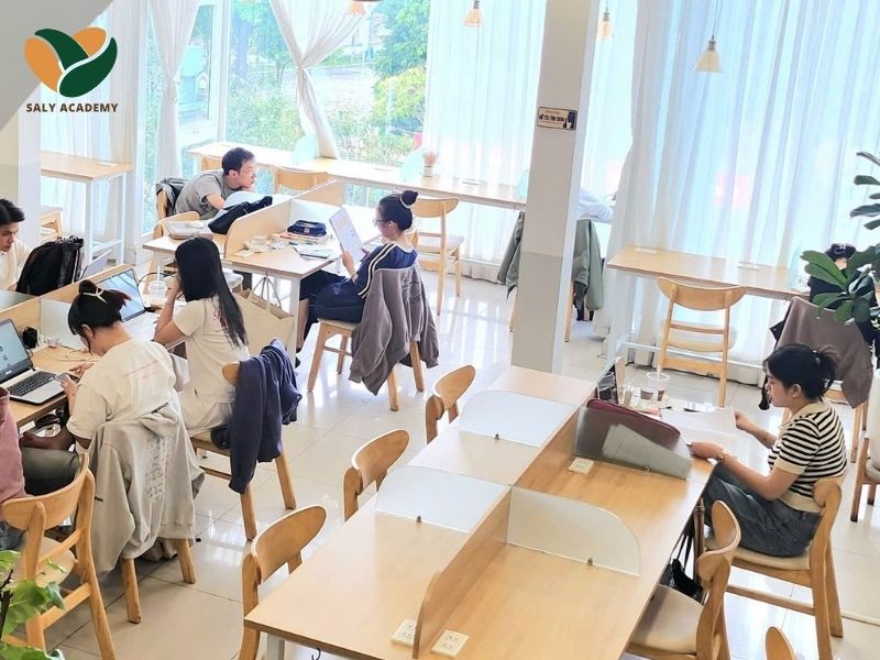 Sống Cà Phê mang đến không gian study cafe thoải mái, không gian đúng chuẩn style Hàn Quốc Sống Cà Phê mang đến không gian study cafe thoải mái, không gian đúng chuẩn style Hàn Quốc