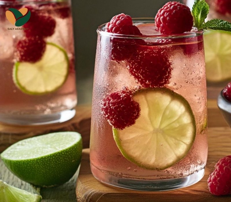Bí quyết để làm soda phúc bồn tử thơm ngon