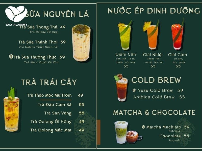 Phân loại menu các loại trà trái cây khoa học vừa giúp khách dễ chọn vừa hỗ trợ quán quản lý kho Phân loại menu các loại trà trái cây khoa học vừa giúp khách dễ chọn vừa hỗ trợ quán quản lý kho