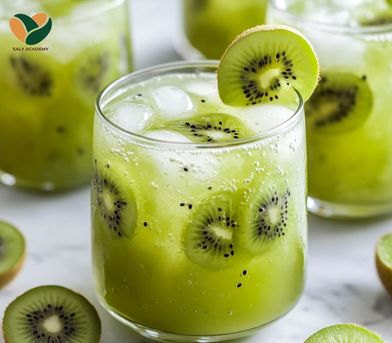Bí quyết pha soda kiwi thơm ngon, đẹp mắt và chuẩn vị kinh doanh