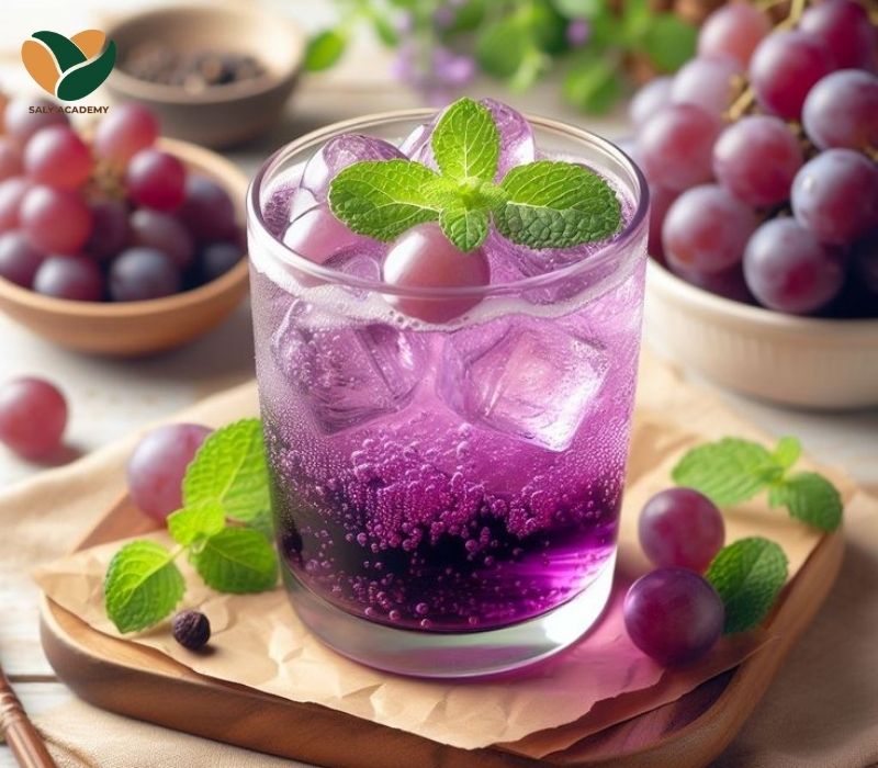Bí quyết để pha soda nho thơm ngon
