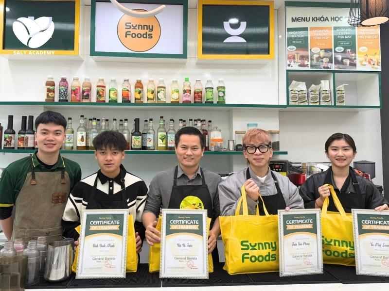 Học pha chế trà sữa tại Sunny Academy Học pha chế trà sữa tại Sunny Academy