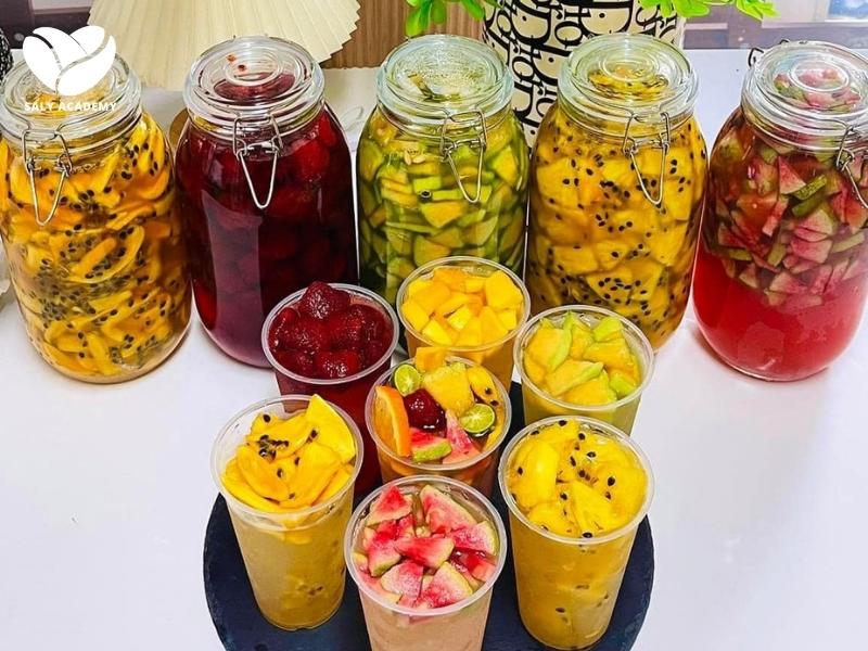 Trang trí quầy mắt mắt với nhiều loại topping giúp tăng tỷ lệ khách gọi thêm, nâng cao giá trị mỗi ly trà Trang trí quầy mắt mắt với nhiều loại topping giúp tăng tỷ lệ khách gọi thêm, nâng cao giá trị mỗi ly trà