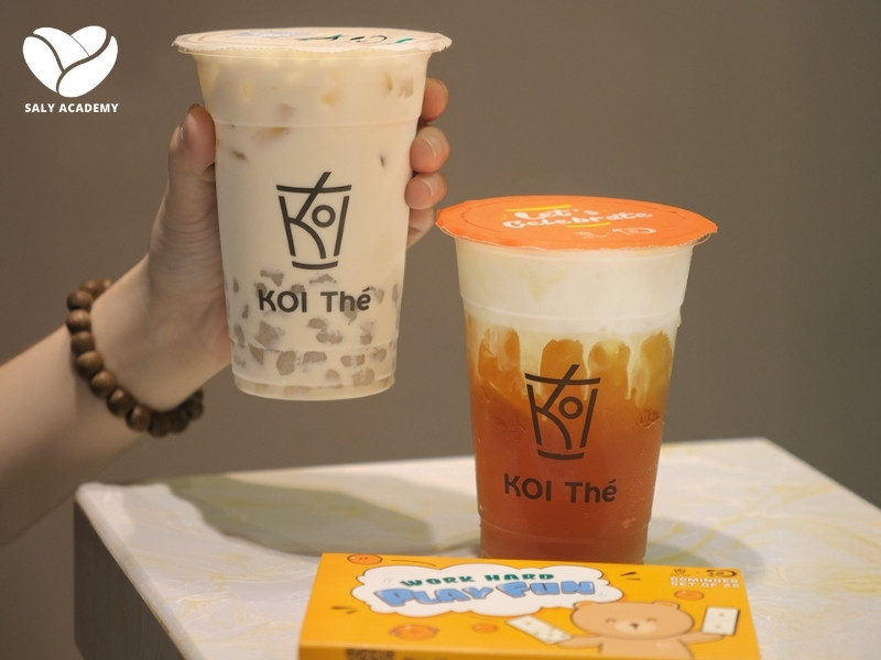 KOI Thé định vị phân khúc cao cấp với món signature trà sữa trân châu hoàng kim