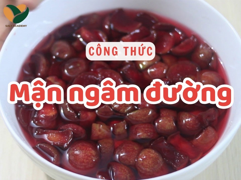 Cách làm Mận ngâm đường
