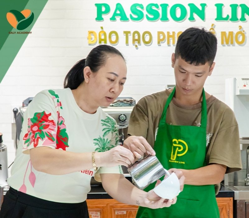 Học pha chế trà sữa tại Passion Link Học pha chế trà sữa tại Passion Link