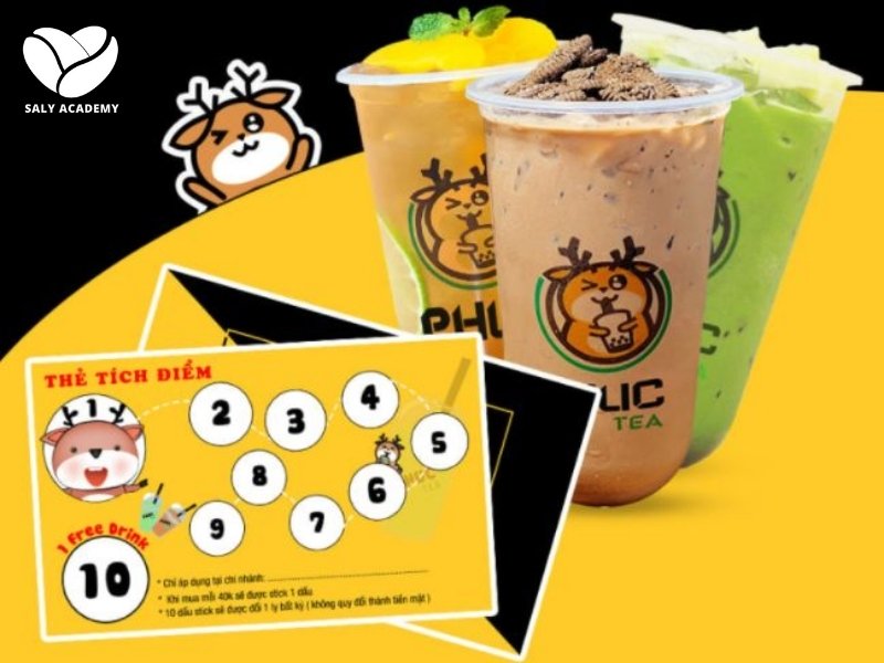 Tích điểm đổi ly miễn phí hoặc tặng topping là chương trình dễ triển khai và hiệu quả Tích điểm đổi ly miễn phí hoặc tặng topping là chương trình dễ triển khai và hiệu quả