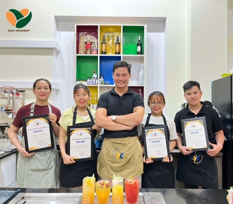 Trung tâm đào tạo nghề Thành Công Việt cung cấp công thức pha chế các loại thức uống như trà sữa, trà chanh, trà vải,...