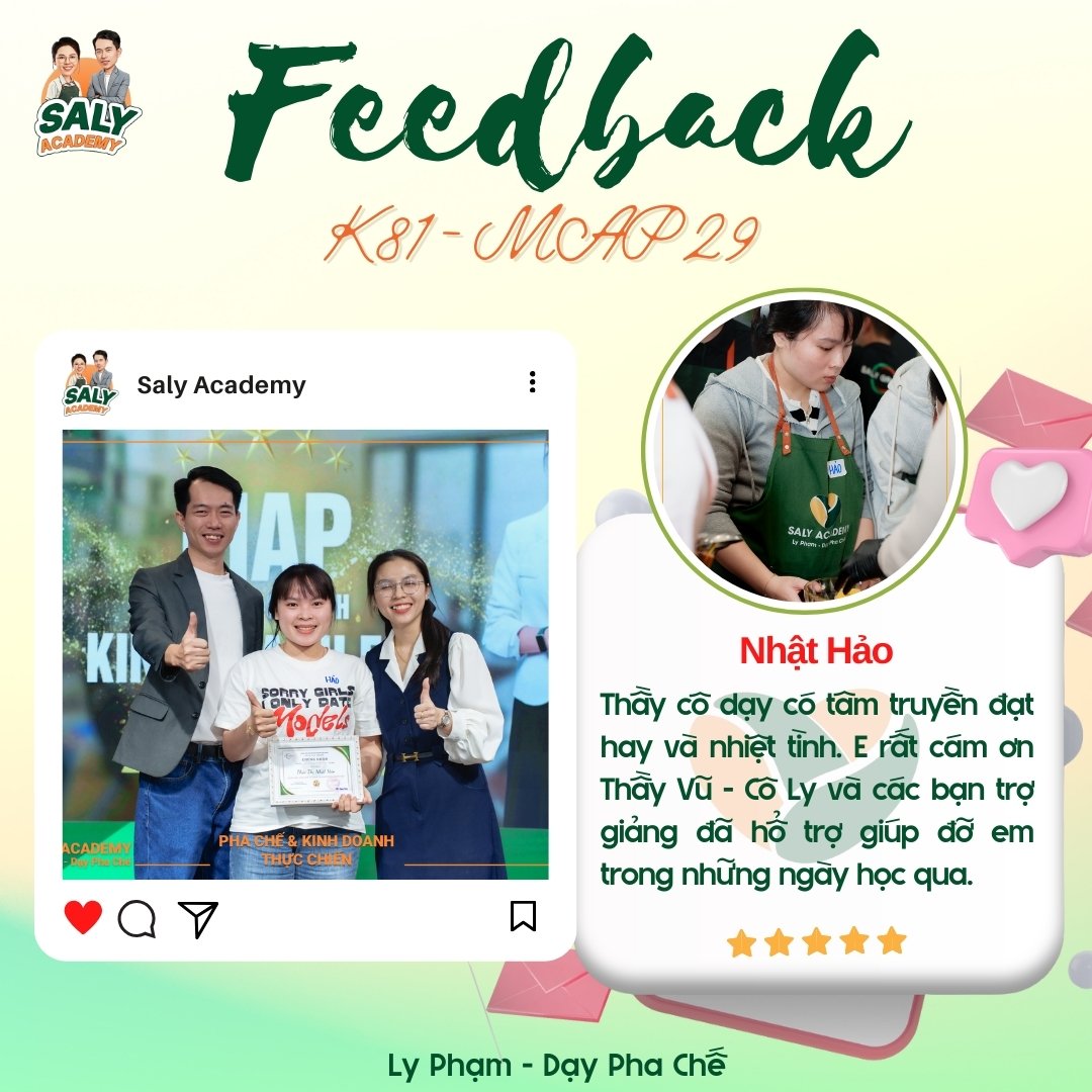 Cảm nhận của học viên sau khóa học