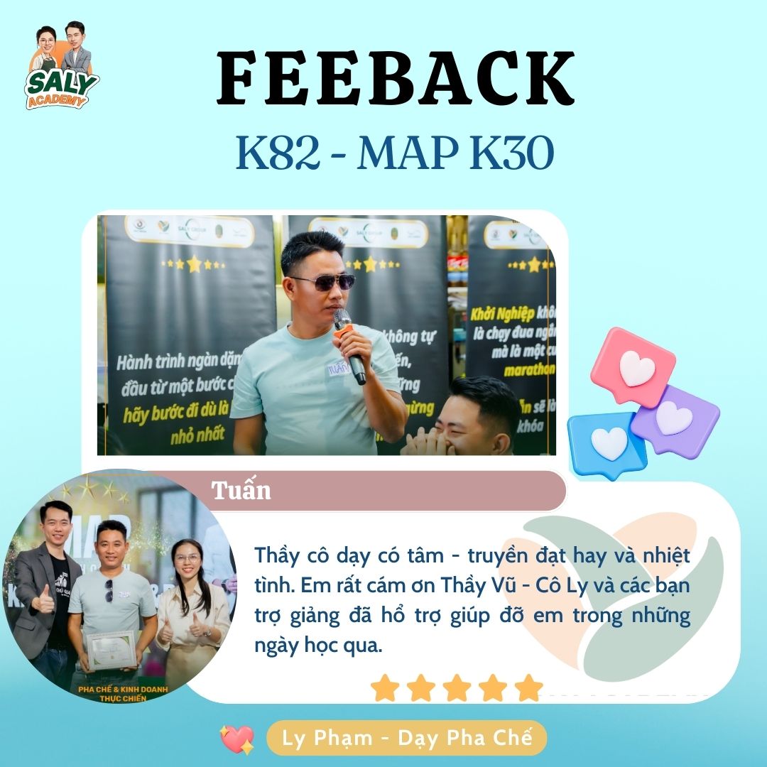 Cảm nhận của Học viên sau khóa học K82 Cảm nhận của Học viên sau khóa học K82