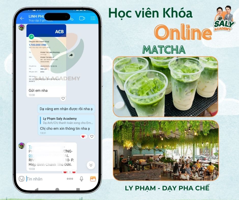 Feedback của học viên khi tham gia khóa Matcha online