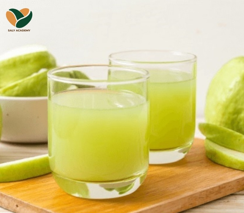 Các bước chi tiết làm nước ép ổi lê Các bước chi tiết làm nước ép ổi lê