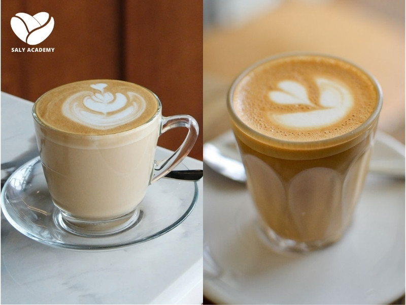 Phân biệt cappuccino và latte Phân biệt cappuccino và latte