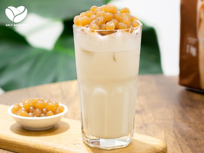 Trà sữa gạo rang béo thơm Trà sữa gạo rang béo thơm