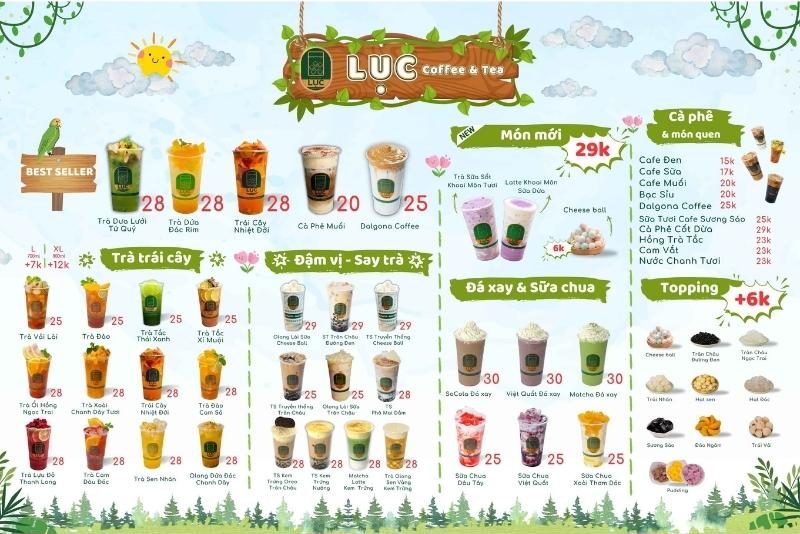 Bí quyết sắp xếp menu quán cà phê bình dân để tăng doanh thu Bí quyết sắp xếp menu quán cà phê bình dân để tăng doanh thu