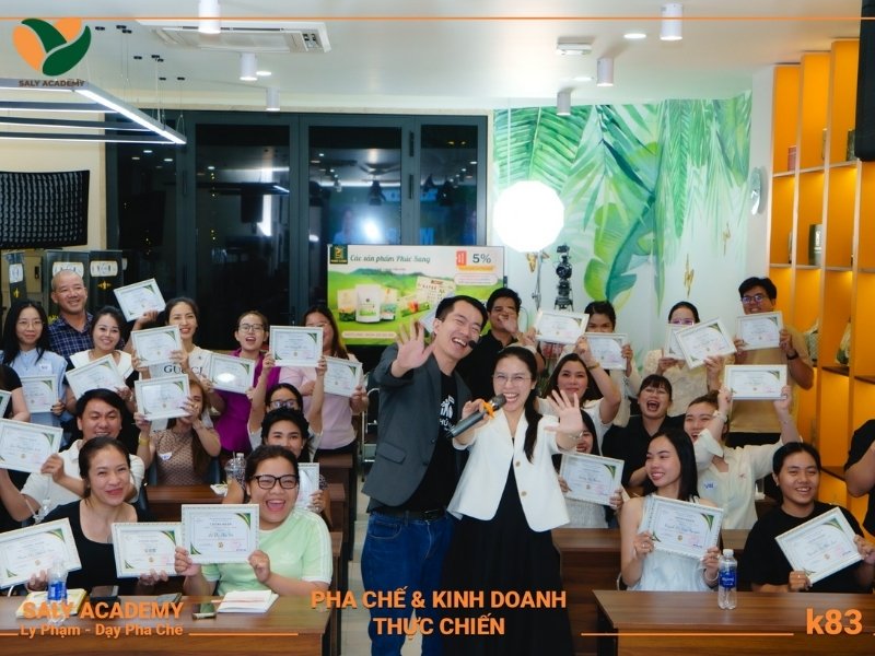 Chúc mừng K83 tốt nghiệp khóa học Pha chế & Kinh doanh Thực chiến