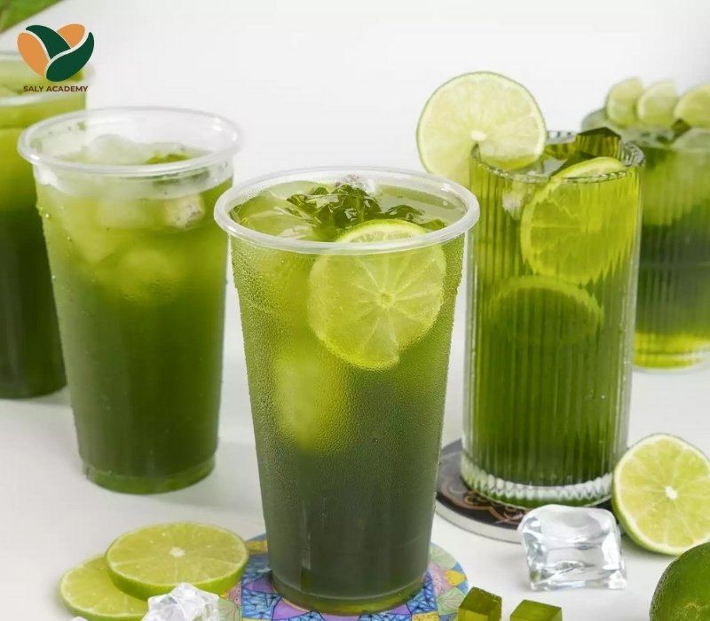 Cách pha chi tiết trà chanh Thái xanh thanh mát