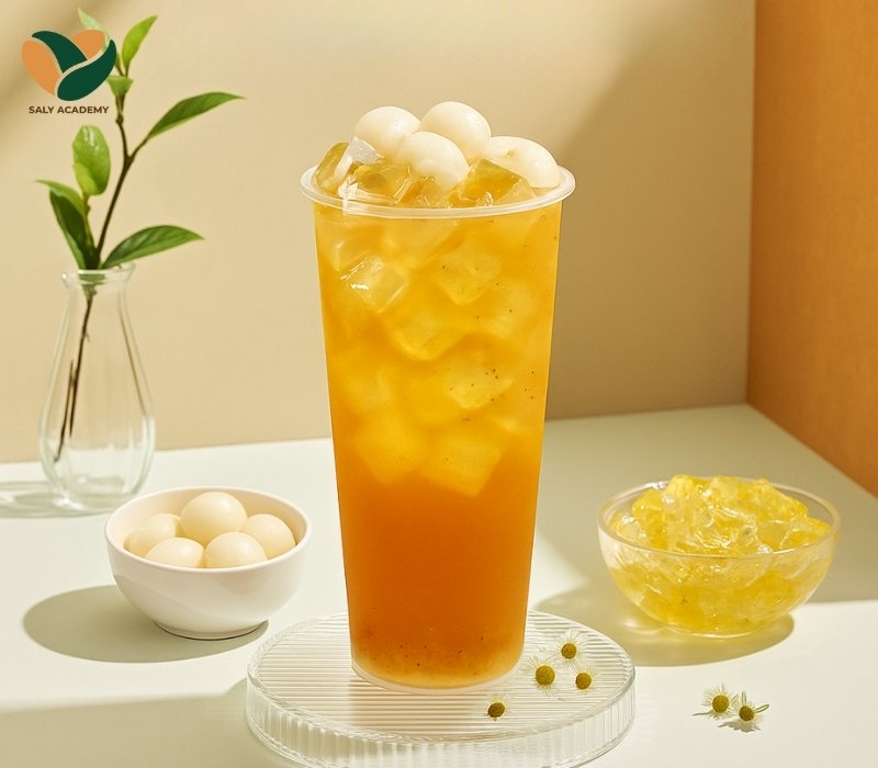 Công thức pha Trà Olong Nhãn Quế Hoa chi tiết Công thức pha Trà Olong Nhãn Quế Hoa chi tiết