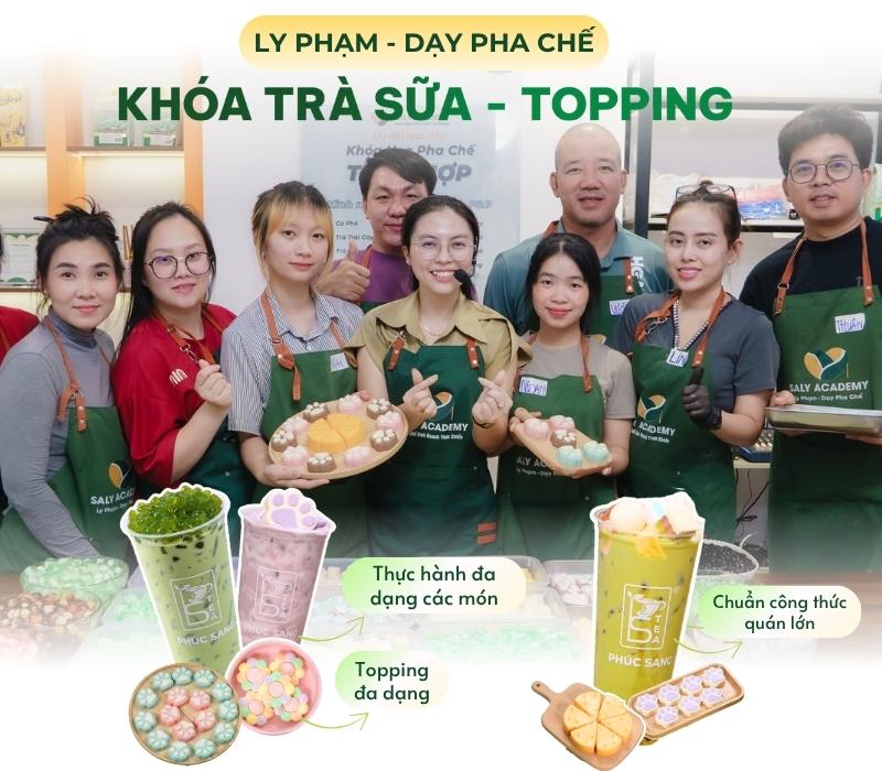 Tham gia khóa học pha chế trà sữa & topping giúp bạn tự tin mở quán cùng Ly Phạm - Dạy Pha Chế