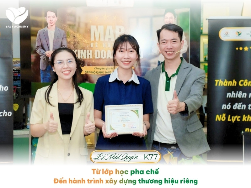 Nhật Quyên quyết định theo học tại Saly Academy, biến đam mê thành nghề nghiệp vững chắc Nhật Quyên quyết định theo học tại Saly Academy, biến đam mê thành nghề nghiệp vững chắc
