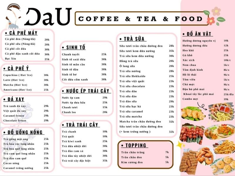 Món ăn kèm tuy đơn giản nhưng góp phần nâng cao trải nghiệm và gia tăng doanh thu.