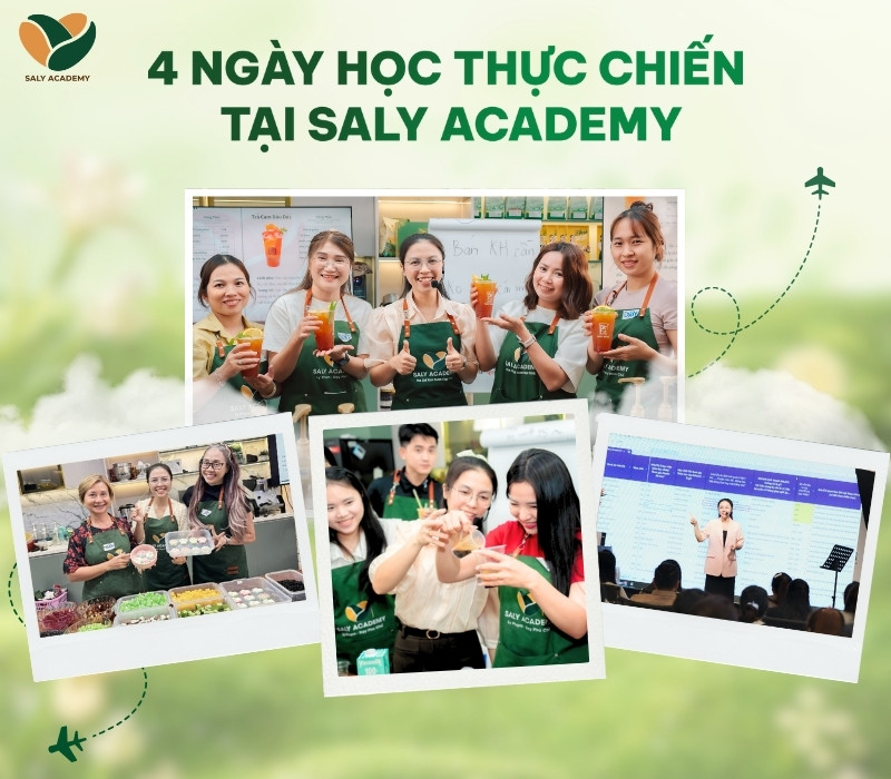 Khóa học 4 ngày tại SaLy Academy có gì?