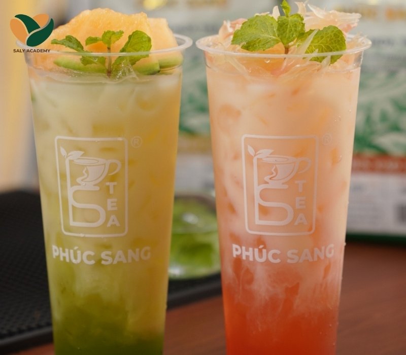 Các bước chi tiết làm trà bưởi hồng Yakult Các bước chi tiết làm trà bưởi hồng Yakult