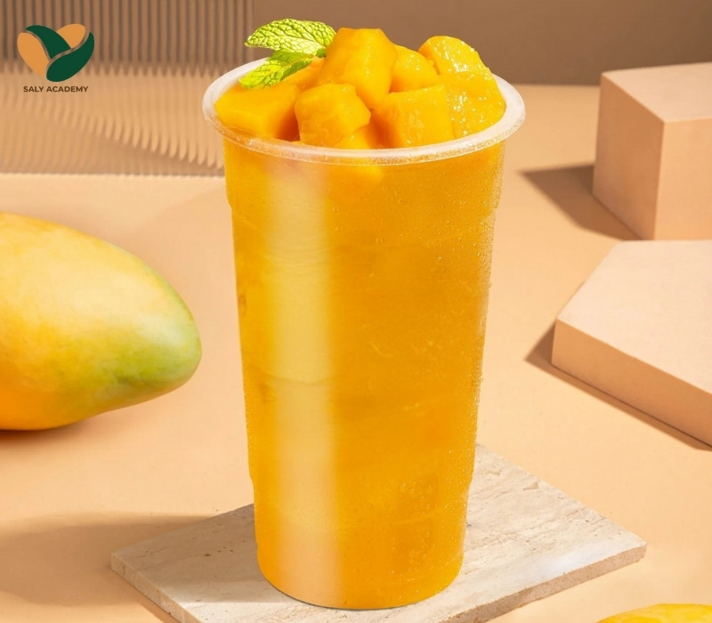 Cách làm trà xoài nhiệt đới thơm ngon chuẩn vị