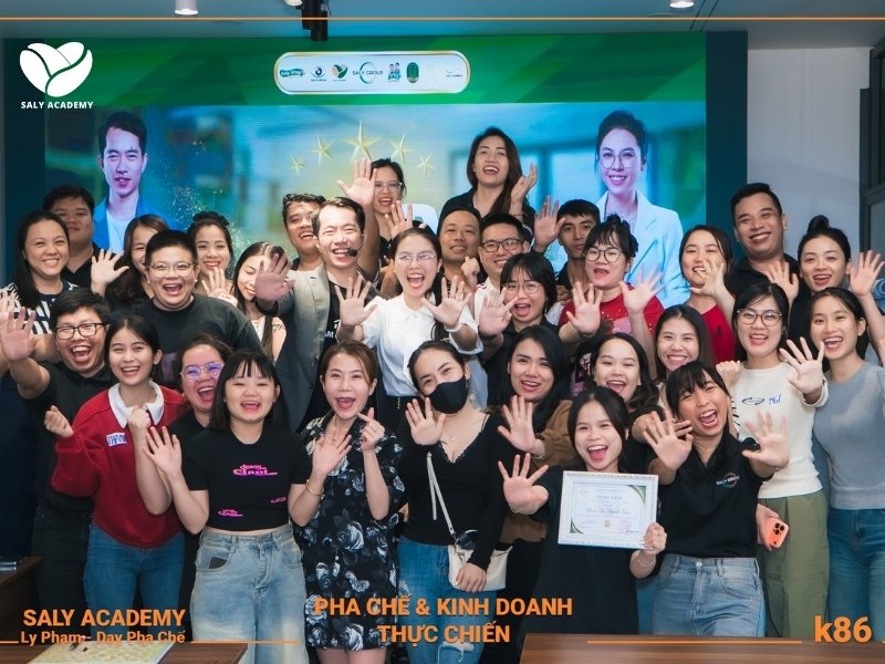 Chúc mừng K86 tốt nghiệp khóa học Pha chế & Kinh doanh Thực Chiến