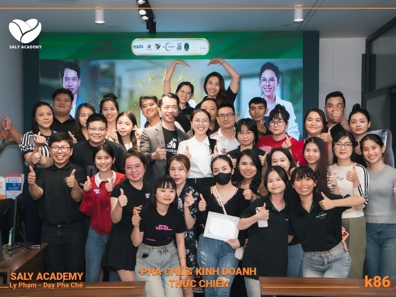 Chúc mừng K86 tốt nghiệp khóa học Pha chế & Kinh doanh Thực Chiến